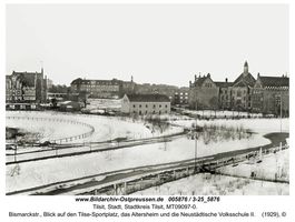 Tilsit, Stadt, Stadtkreis Tilsit Bismarckstraße 30  Tilsit, Winter