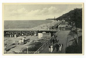 Rauschen Kr. Samland, Kreis Samland Rauschen Kr. Samland, Strandpromenade III Раушен, р-н Самбия, пляжный променад, III