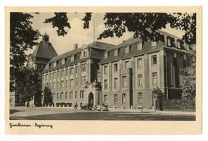 Gumbinnen, Stadt, Kreis Gumbinnen Königsplatz Gumbinnen, Regierung II Гумбиннен, правительство, II