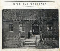 Arnswald, Kreis Goldap Grabowen Kr. Goldap, Pfarrhaus 