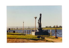 Tilsit, Stadt, Stadtkreis Tilsit Memelstraße Tilsit, Hafen, Marine-Denkmal 