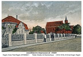 Ragnit, Kreis Tilsit-Ragnit Adolf-Hitler-Straße  