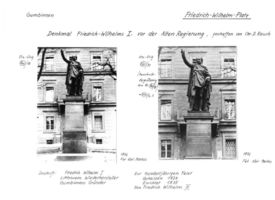 Gumbinnen, Stadt, Kreis Gumbinnen Denkmal Friedrich-Wilhelm I 
