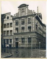 Königsberg (Pr.), Stadtkreis Königsberg Brodbänkenstraße 27-28 Königsberg (Pr.), Brodbänkenstraße Ecke Köttelstraße, Handelsbank Königsberg, Stadtteil Kneiphof