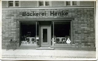 Schloßberg, Kreisstadt, Kreis Schloßberg Schlossberg, Kreisstadt, Bäckerei Henke 