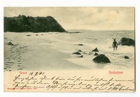 Neukuhren, Kreis Samland Neukuhren, Strand IV Нойкурен, пляж, IV
