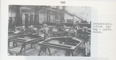 Königsberg (Pr.), Stadtkreis Königsberg Königsberg, Uniongießerei, Werft, Serienfabrikation der Zug- Kraftwalze Königsberg, Union-Giesserei