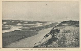 Cranz Kr. Samland, Ort, Kreis Samland Cranz Kr. Samland, Vordüne bei Cranz Kurische Nehrung, Dünen
