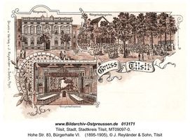 Tilsit, Stadt, Stadtkreis Tilsit Hohe Straße 83