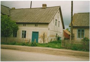 Aulenbach (Ostpr.), Kreis Insterburg Aulenbach (Ostpr.), Kaufladen von Kleinke u.Tischlerei Leonhardt Ауленбах (Восточная Пруссия), лавка Клинке и столярная мастерская Леонхардта