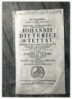 Königsberg (Pr.), Stadtkreis Königsberg Königsberg, Schrift der Universität zu Ehren von Johann Dietrich von Tettau, Kanzlers des Herzogtums Preußen Ostpreußische Politiker