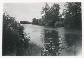 Neuendorf Kr. Lyck, Kreis Lyck Neuendorf Kr. Lyck, Lyckfluß bei Neuendorf 