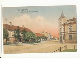 Preußisch Holland, Stadt, Kreis Preußisch Holland Preußisch Holland, Post und Amtsgericht 
