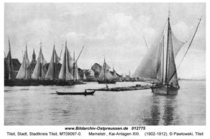 Tilsit, Stadt, Stadtkreis Tilsit Memelstraße