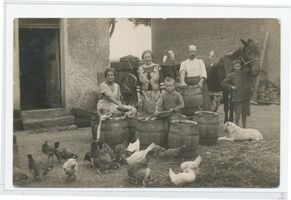  Pillkallen (Kreis), Bauernfamilie bei Pillkallen, wo?? Landwirtschaft in Ostpreußen