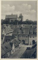 Neidenburg, Stadt, Kreis Neidenburg Neidenburg, Blick auf das Schloß IV Найденбург, вид на замок, IV