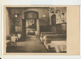 Elbing, Stadt, Stadtkreis Elbing Elbing, Hotel Rauch, Gastraum Эльбинг, отель «Раух», зал для гостей