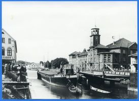 Memel, Stadt, Stadtkreis Memel Memel, Börse und Börsenbrücke III 