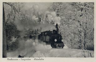 Neuhausen-Tiergarten, Kreis Samland Neuhausen-Tiergarten, Kleinbahn 