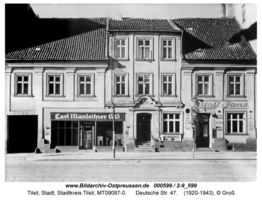 Tilsit, Stadt, Stadtkreis Tilsit Deutsche Straße 47