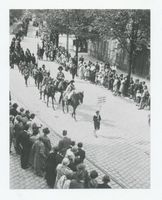 Tilsit, Stadt, Stadtkreis Tilsit Tilsit, Heimatfest 22.-24.08.1930, Dragoner im Festumzug, wo?? Тильзит, краевой праздник 22.-24.08.1930, драгуны в праздничном шествии, где??