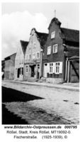 Rößel, Stadt, Kreis Rößel Fischerstraße