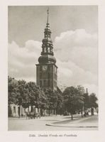 Tilsit, Stadt, Stadtkreis Tilsit Deutsche Straße Tilsit, Deutsche Straße und Kirche Tilsit, Deutsche Kirche (Deutschordens-Kirche, Stadtkirche, Alte Kirche)