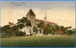 Braunsberg Kr. Braunsberg, Kreis Braunsberg Braunsberg, Ostpr., Gymnasium X Браунсберг, Вост. Пр., гимназия, X