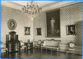 Königsberg (Pr.), Stadtkreis Königsberg Königsberg (Pr.), Schloß, Arbeitszimmer der letzten Kaiserin Königsberg, Schloß, Innenräume