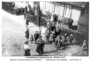 Neukirch, Ort, Kreis Elchniederung Hauptstraße