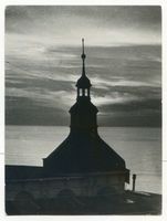 Cranz Kr. Samland, Ort, Kreis Samland Cranz Kr. Samland, Hotel Schloß am Meer, Abendstimmung Cranz, Hotel Schloß am Meer
