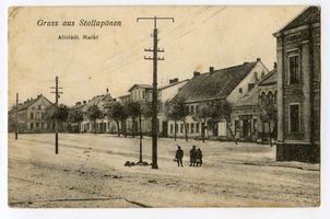 Ebenrode, Stadt, Kreis Ebenrode Ebenrode fr. Stallupönen, Altstädtischer Markt V 