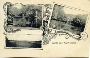 Kellermühle, Kreis Wehlau Kellermühle, 3 Ansichten 