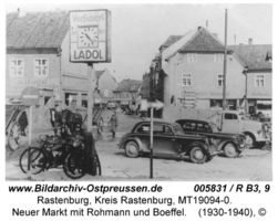Rastenburg, Stadt, Kreis Rastenburg Neuer Markt