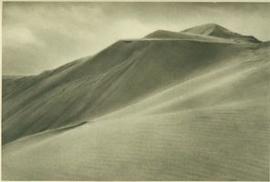  Kurisches Haff, Wanderdünen im Sturm Kurische Nehrung, Dünen