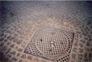 Königsberg (Pr.), Stadtkreis Königsberg Königsberg (Pr.), Gullydeckel III 