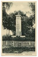 Gerswalde, Ort, Kreis Mohrungen Gerswalde, Kriegerdenkmal 