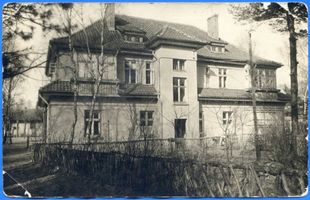 Rauschen Kr. Samland, Kreis Samland Rauschen Kr. Samland, Geschäftshaus Pfeiffer, Hinteransicht 