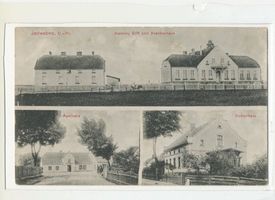 Gedwangen, Kreis Neidenburg Jedwabno, Nadolny-Stift und Krankenhaus, Apotheke, Doktorhaus 