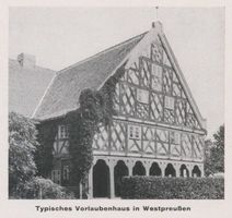 Stalle, Kreis Marienburg Stalle, Vorlaubenhaus II Шталле, форлаубенхаус, II