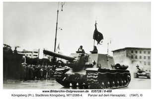 Königsberg (Pr.), Stadtkreis Königsberg Adolf-Hitler-Platz (fr. Hansaplatz)  