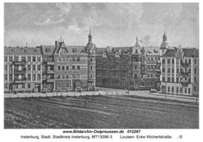 Insterburg, Stadt, Stadtkreis Insterburg Wichertstraße