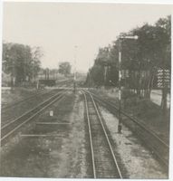 Metgethen, Ort und Bahnstation, Stadtkreis Königsberg  1 Metgethen, Bahnhof, Gleisanlagen 