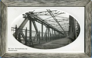 Marienwerder, Stadt, Kreis Marienwerder Marienwerder, Weichselbrücke bei Münsterwalde II 