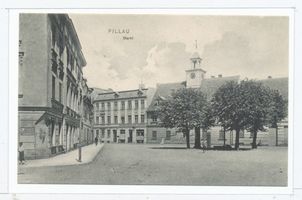 Pillau, Seestadt, Kreis Samland Adolf-Hitler-Platz (fr. Großer Markt)