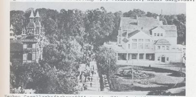 Königsberg (Pr.), Stadtkreis Königsberg Königsberg, Tiergarten, Gesellschaftshaus, Neubau 1911, zweitgrößte Gaststätte Königsbergs 