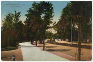 Königsberg (Pr.), Stadtkreis Königsberg Königsberg, Hufen-Partie Кёнигсберг, вид в Хуфене