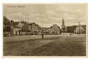 Ebenrode, Stadt, Kreis Ebenrode Ebenrode fr. Stallkupönen, Marktplatz II 