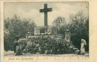 Galtgarben, Kreis Samland Galtgarben, Landwehrkreuz auf dem Galtgarben IV Гальтгарбен, ландверный крест на Гальтгарбене IV