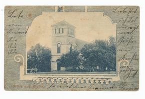 Gehlenburg, Kreis Johannisburg Bialla Kr. Johannisburg, Kirche 